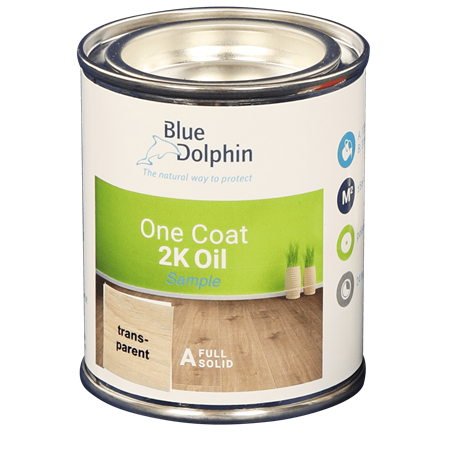 Blue Dolphin One Coat 2K Oil Smoke demo/bijwerk blikje 