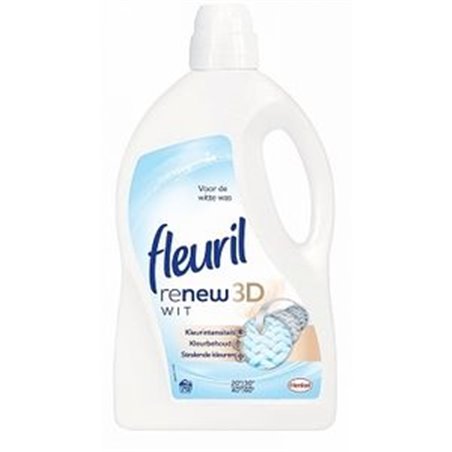 Fleuril Renew & Repair Black & Fiber Zwart Vloeibaar Wasmiddel 2760 ml