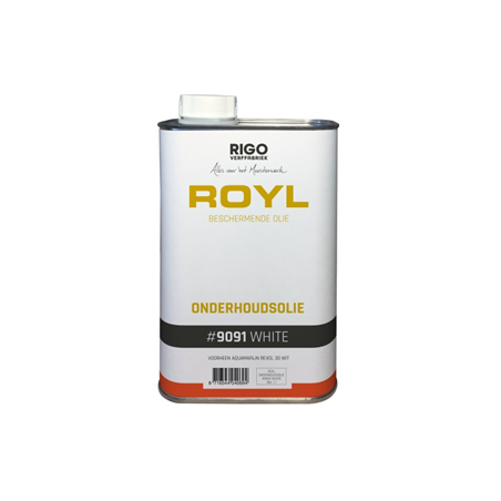 ROYL Onderhoudsolie Wit 9091 1 L