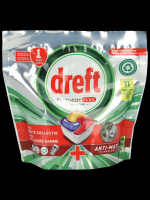 DREFT PLATINUM PLUS ORIGINAL CITROEN VAATWASTABLETTEN 11 STUKS