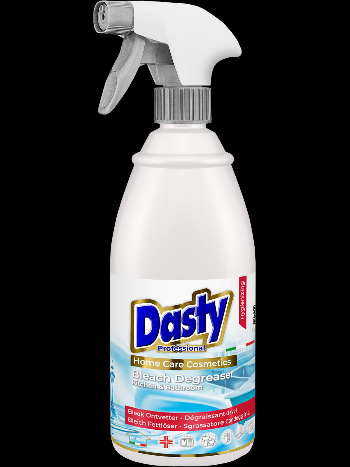 Dasty Clean & Safe Hygiene Keuken en Badkamer wit  0,7 Ltr.